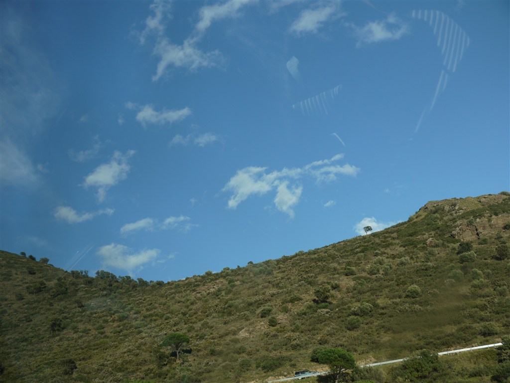 藍天白雲山岳 第1页