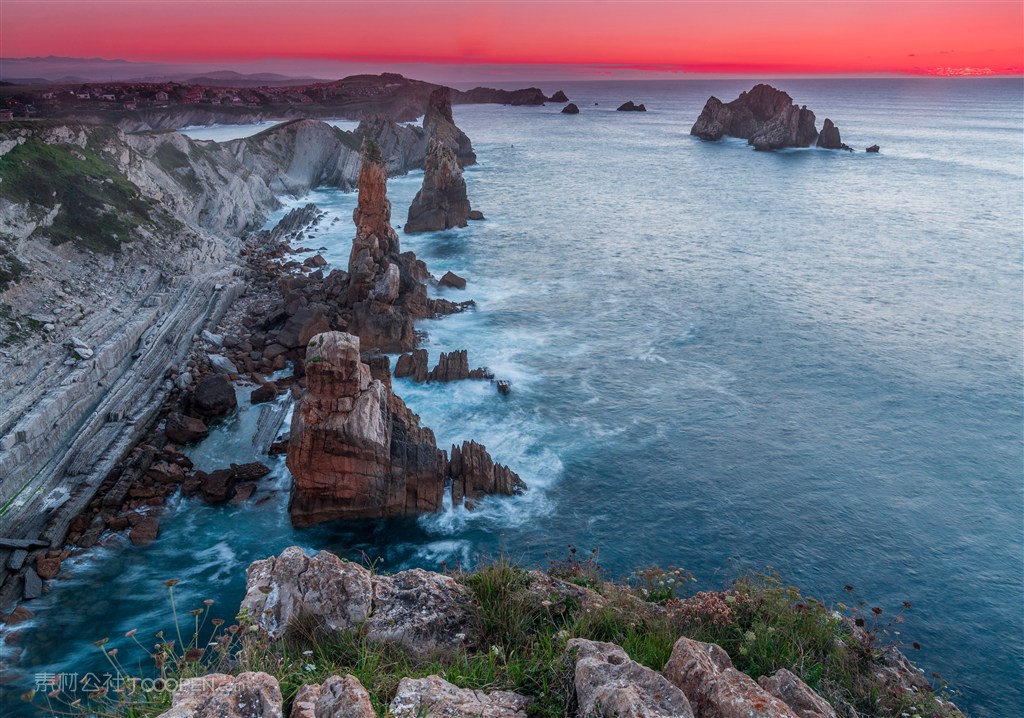 高清海边海岸风景图片 第1页