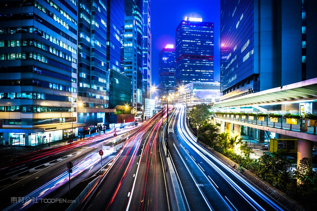 城市建筑夜景高清图城市图片 第1页