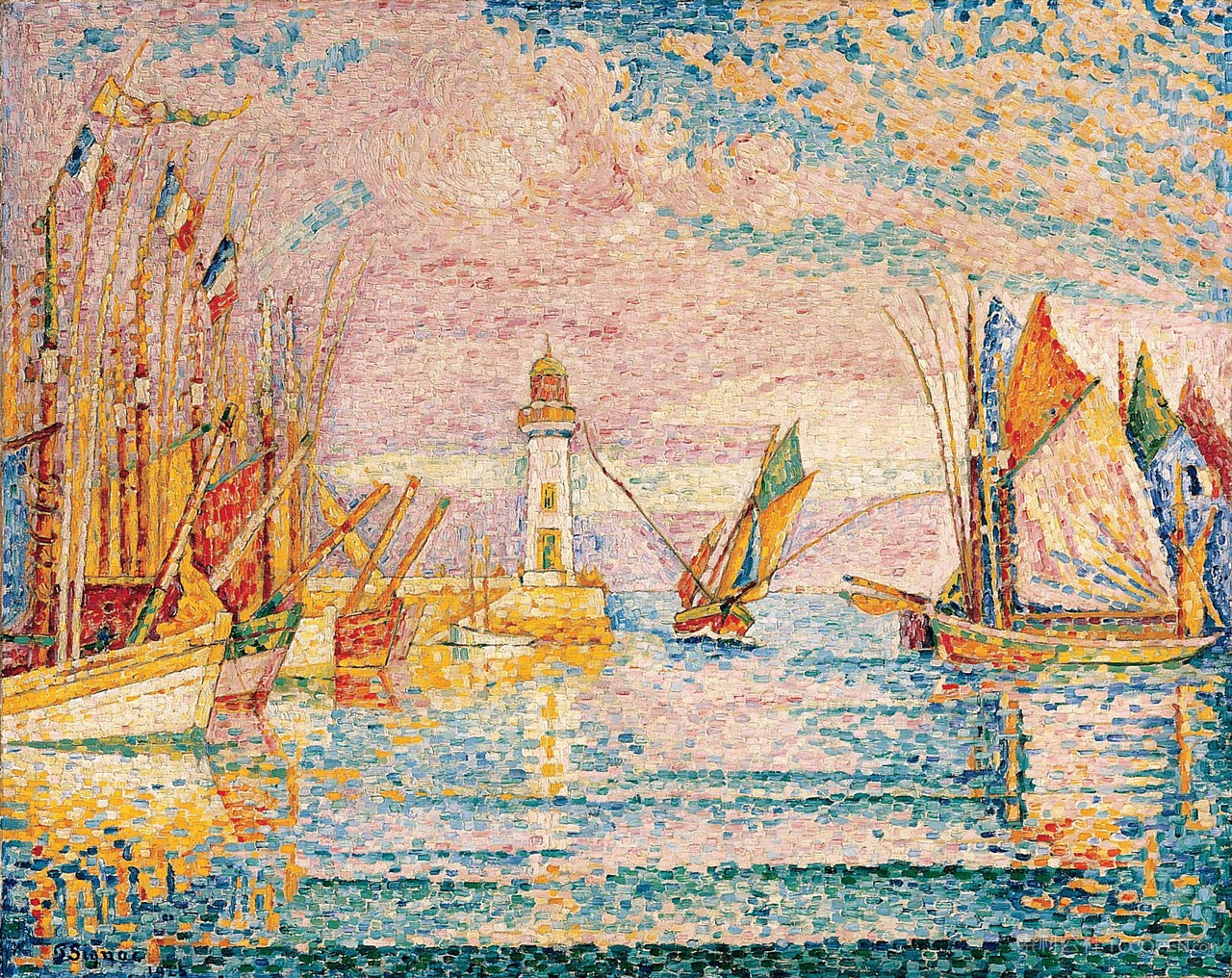 1724年 paul signac 在 groix 的灯塔 第1页